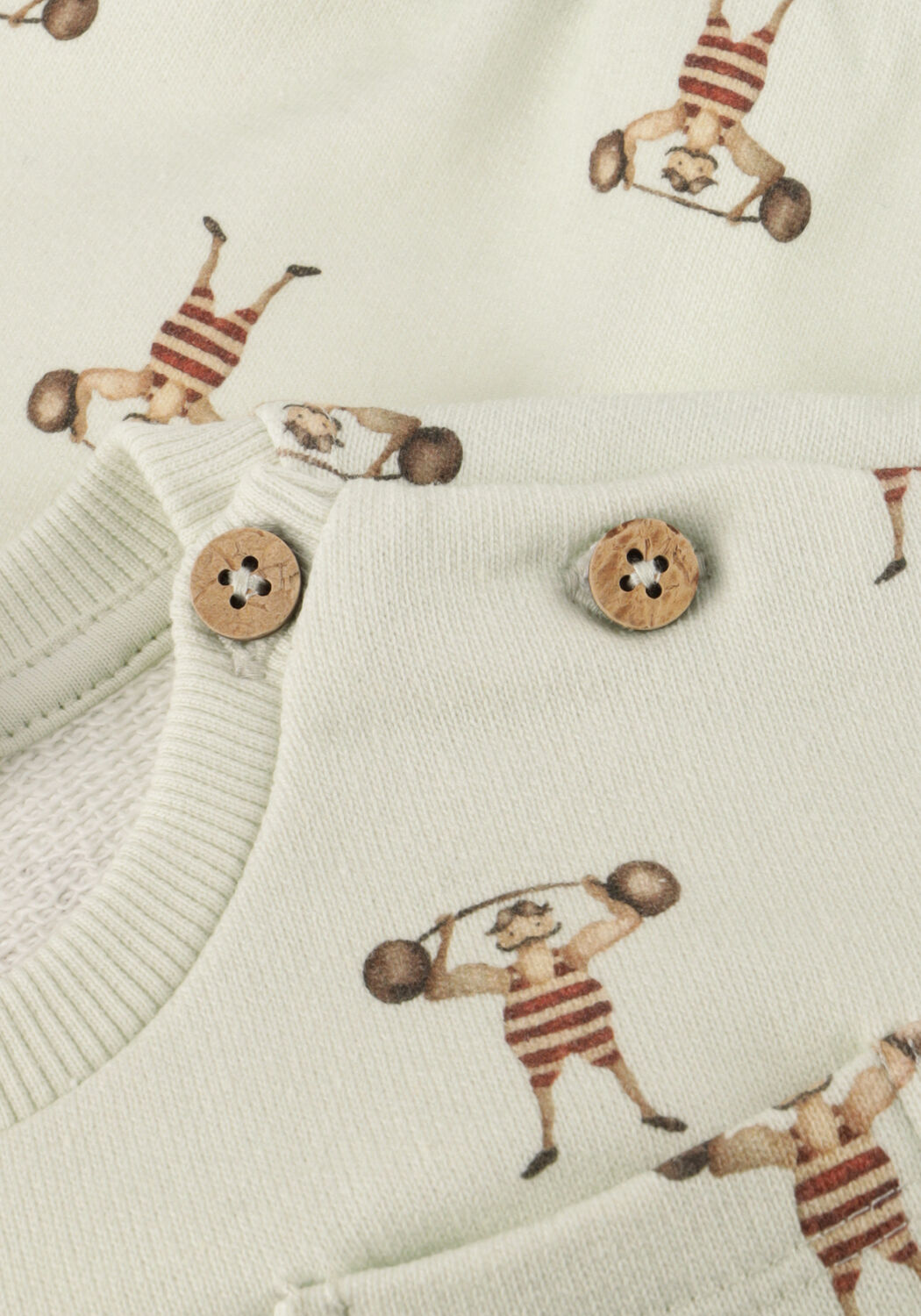 Mint LIL' ATELIER Trui NBMJOBO LS LOOSE SWEAT LIL - large