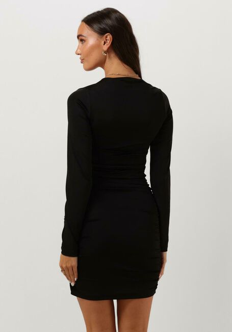 Zwarte ENVII Mini jurk ENCIVET LS MINI DRESS 6921 - large