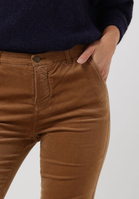 Khaki BY-BAR Pantalon LEILA VELVET TWILL PANT - large