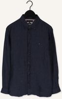 Donkerblauwe TOMMY HILFIGER Casual overhemd PIGMENT DYED LINEN RF SHIRT Donkerblauwe TOMMY HILFIGER Casual overhemd PIGMENT DYED LINEN RF SHIRT - medium