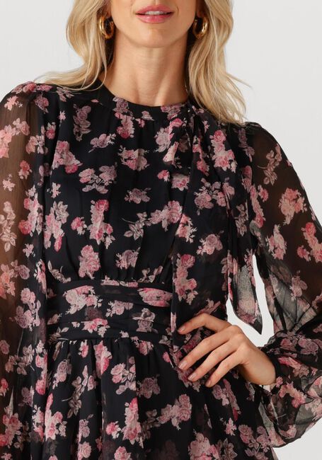 Zwarte NEO NOIR Mini jurk MIO MARIGOLD DRESS - large