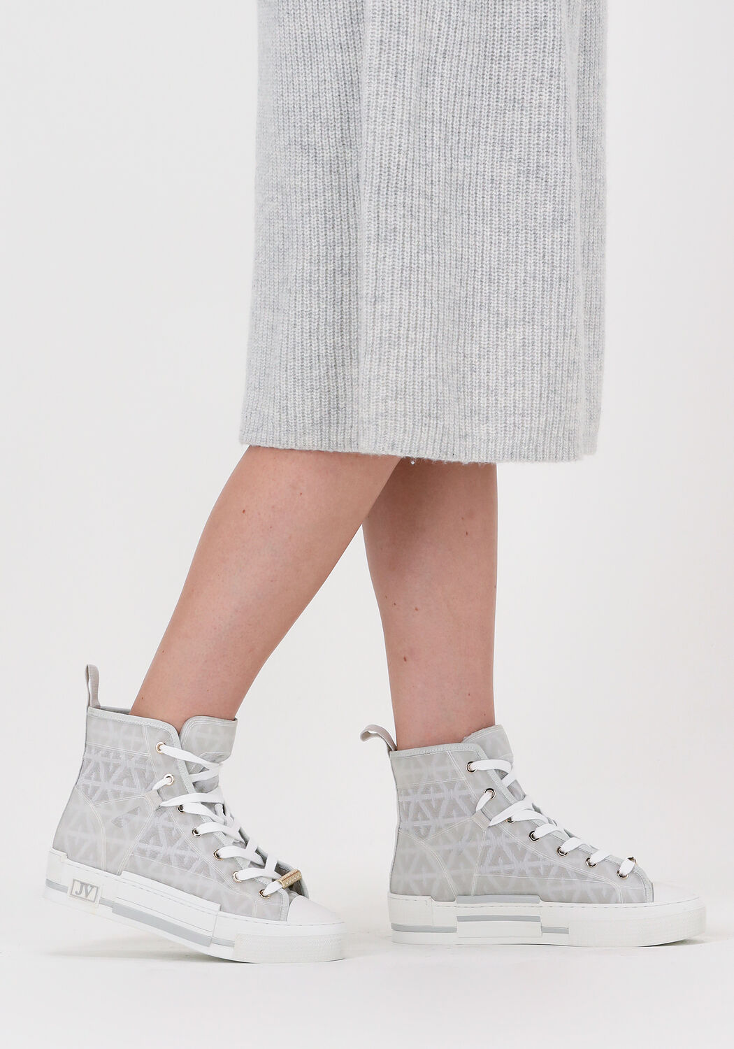 Grijze JOSH V Hoge sneakers SHELLY - large