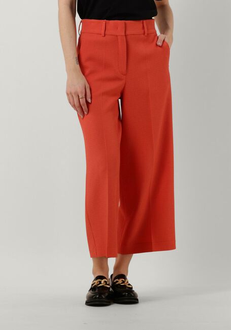 Oranje VANILIA Pantalon WAFEL WIDE LEG - large