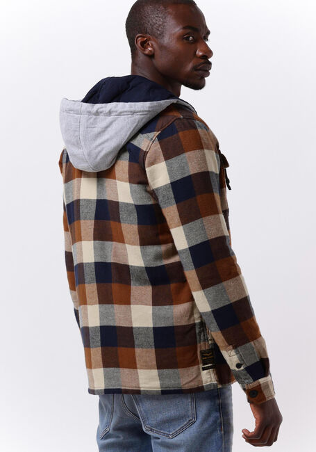 Bruine PME LEGEND Vest LONG SLEEVE SHIRT HEAVY CTN FLANEL TWILL PADDED - large