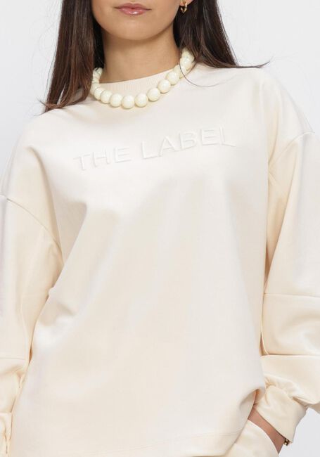 Creme ALIX THE LABEL Sweater LADIES KNITTED BALLOON SLEEVE SWEATER - large