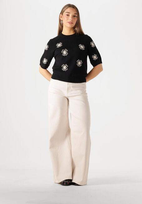 Zwarte OBJECT Trui OBJLANEY RUBIN SS PULLOVER E DIV - large