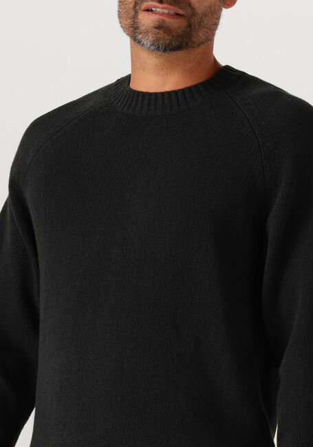 Zwarte LES DEUX Trui BRAD ROUNDNECK KNIT - large