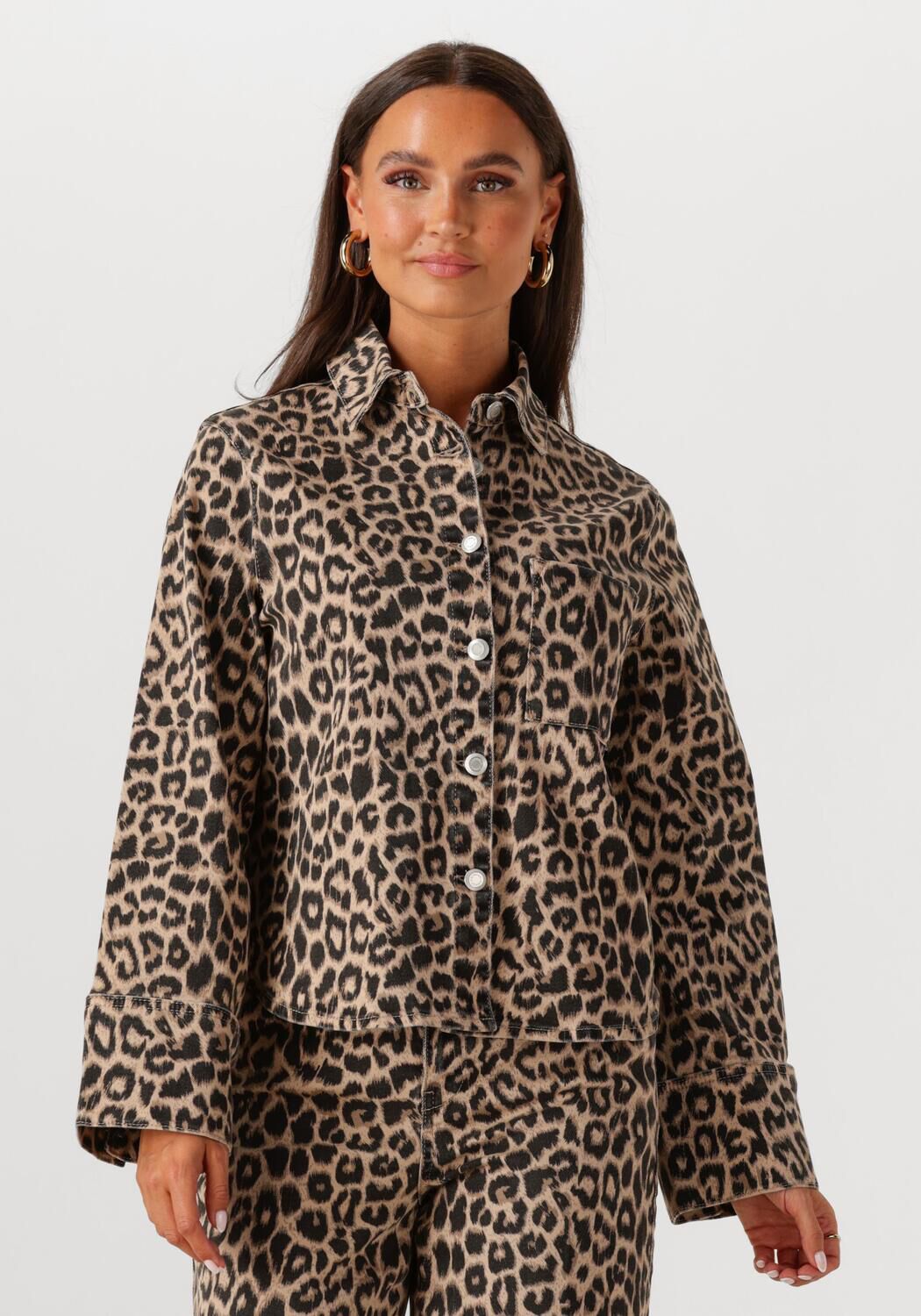 CATWALK JUNKIE Dames Jassen Leopard Jacket Multi