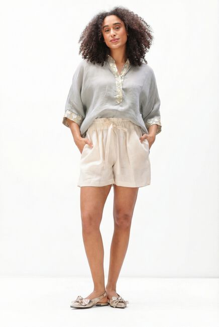 Creme GREEK ARCHAIC KORI Broeken S26K-1001095 - large