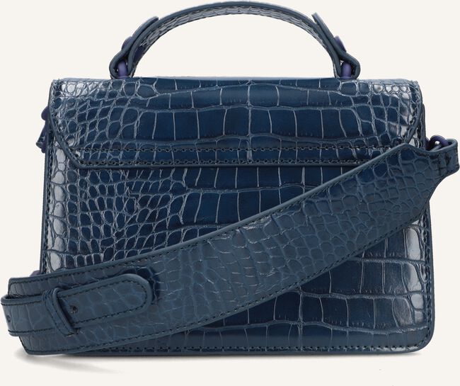 Blauwe HVISK Schoudertas CRANE MATTE CROCO Blauwe HVISK Schoudertas CRANE MATTE CROCO - large