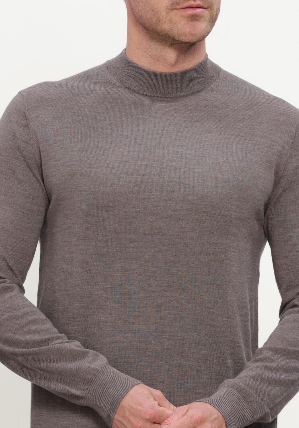 STEFANO LAURAN Heren Truien & Vesten Turtle Taupe