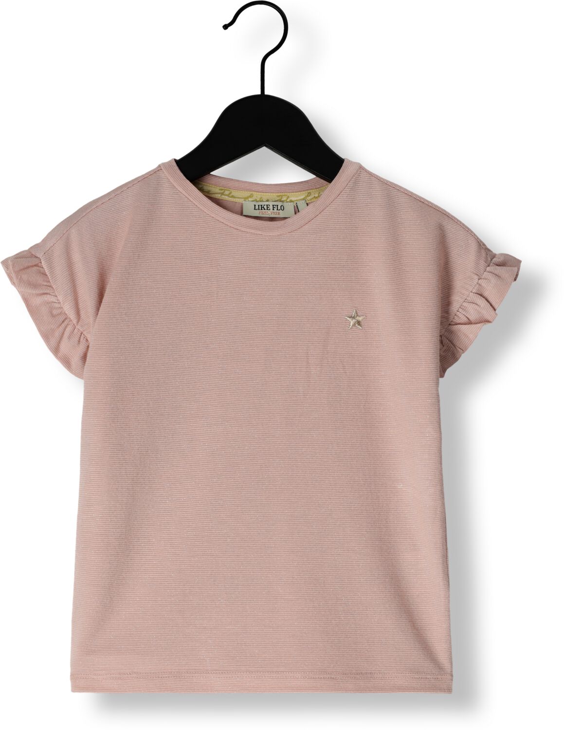 LIKE FLO Meisjes Tops & T-shirts Flo Glitter Shirt Lichtroze