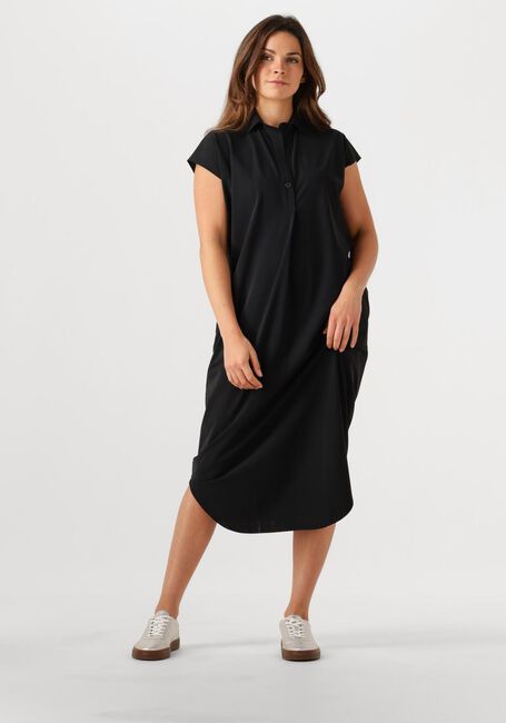 Zwarte PENN & INK Midi jurk DRESS - large