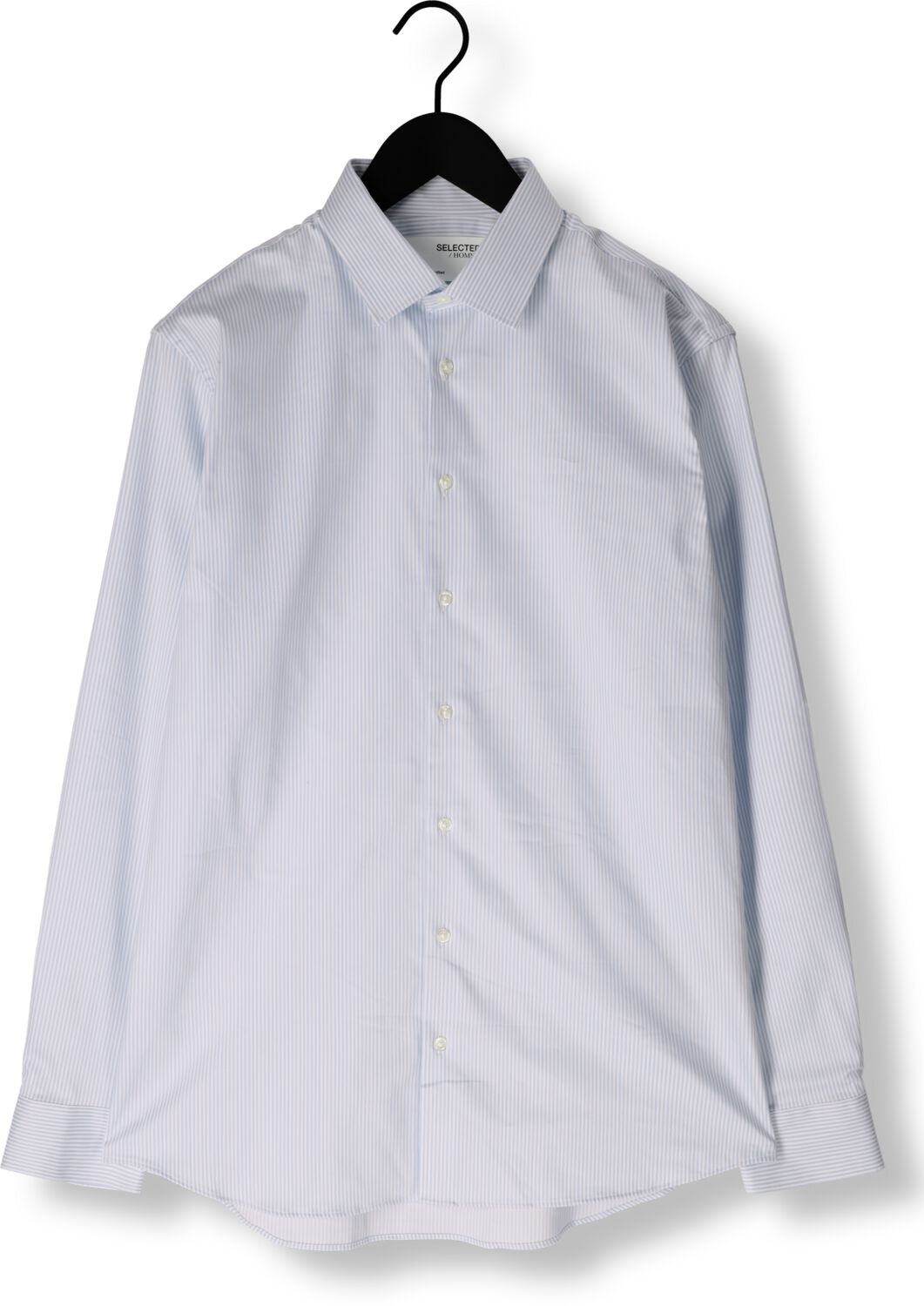 SELECTED HOMME Heren Overhemden Slhslim-performance Shirt Ls Noos Blauw