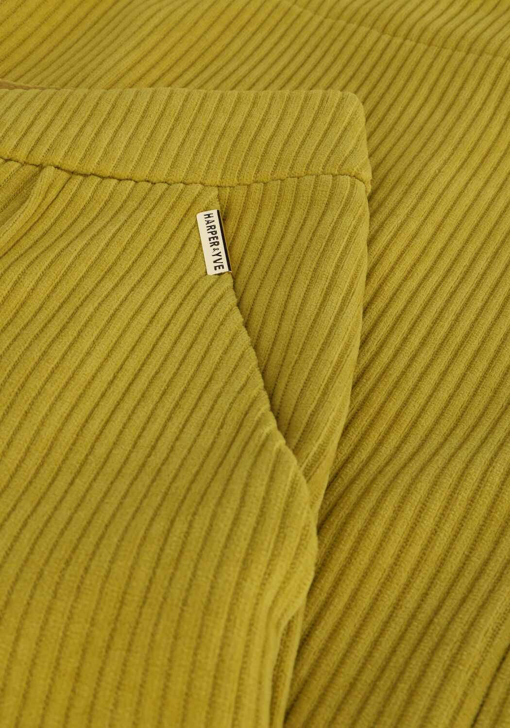 Groene HARPER & YVE Wijde broek HOLLY-PA - large