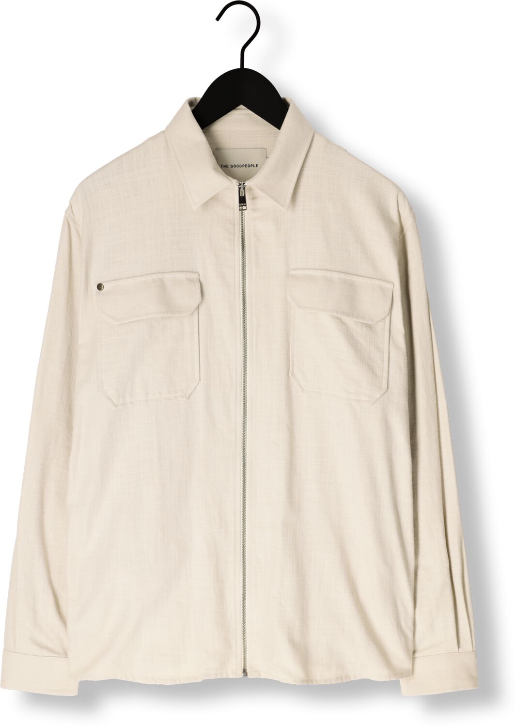 THE GOODPEOPLE Heren Overshirts Sap Zand