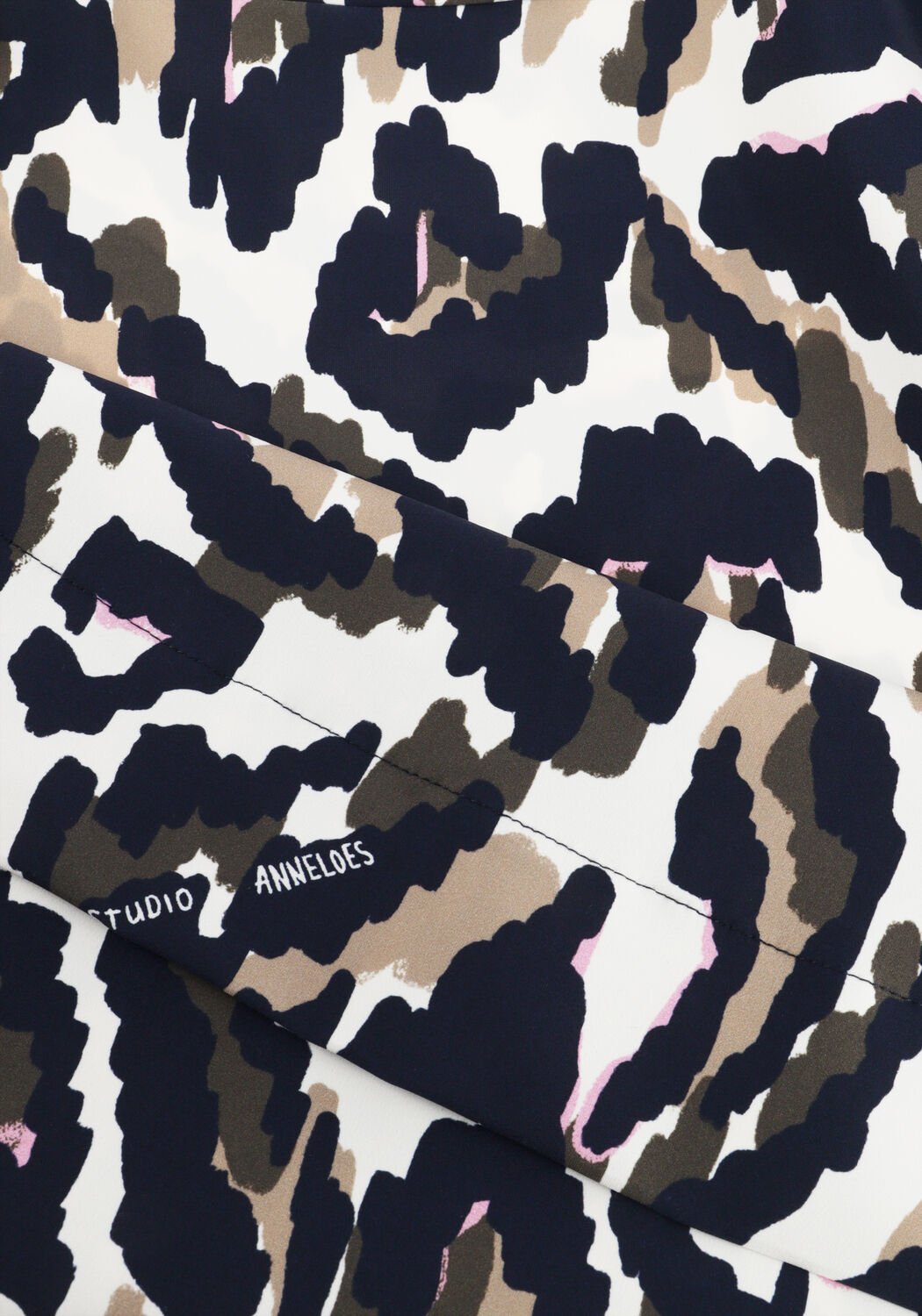 Multi STUDIO ANNELOES Top Leona strap leopard top - large