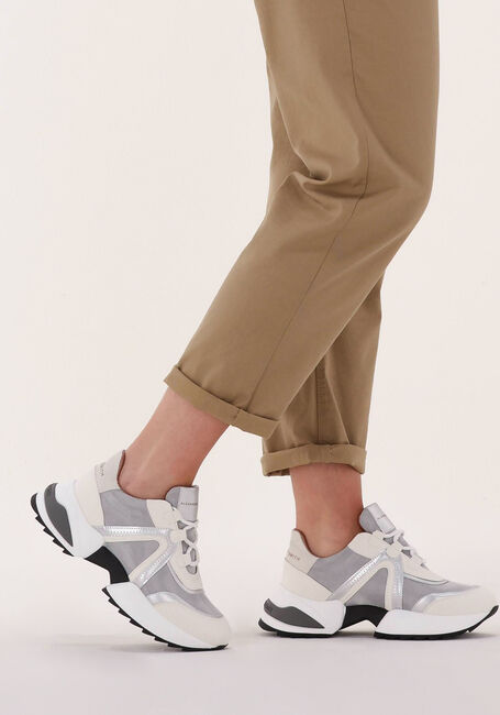 Zilveren ALEXANDER SMITH Lage sneakers MARBLE - large