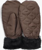Bruine BECKSONDERGAARD Handschoenen MAKARA PUFF MITTENS - medium