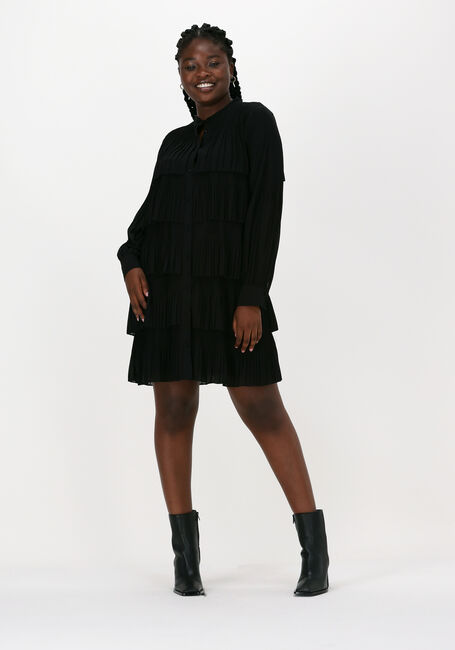 Zwarte Y.A.S. Mini jurk YASLAYA LS DRESS S. - large