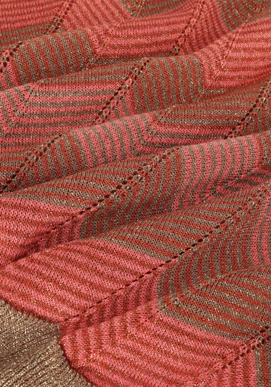 Koraal SUMMUM Trui BOAT NECK SWEATER SHIMMERING LUREX KNIT - large