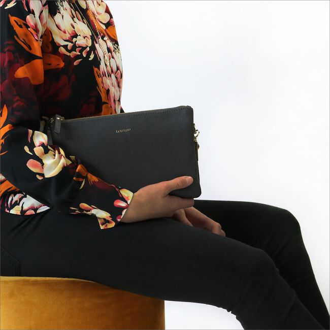 Grijze LOULOU ESSENTIELS Clutch 04CLUTCHM Grijze LOULOU ESSENTIELS Clutch 04CLUTCHM - large