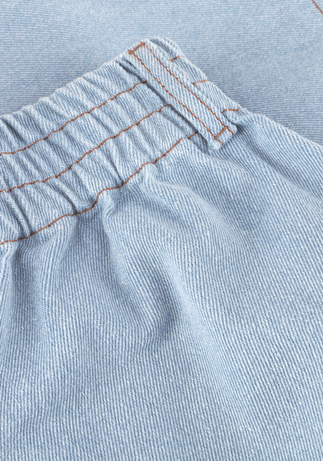 Lichtblauwe EST'SEVEN Shorts TRINITY SHORT - large