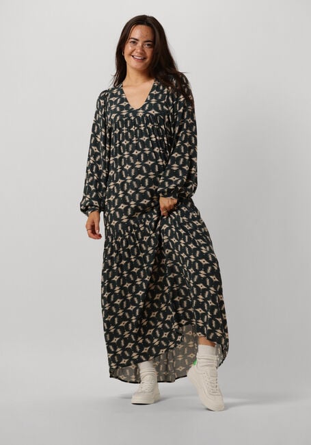 Groene BY-BAR Maxi jurk HAYLEY BASKI DRESS - large