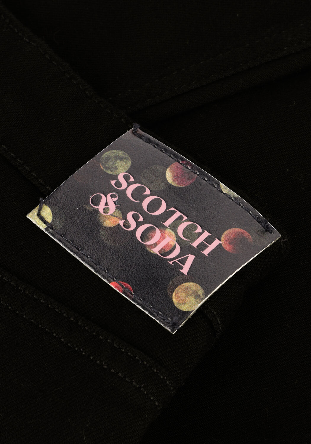 Zwarte SCOTCH & SODA Flared jeans THE CHARM FLARED JEANS - STAY BLACK - large