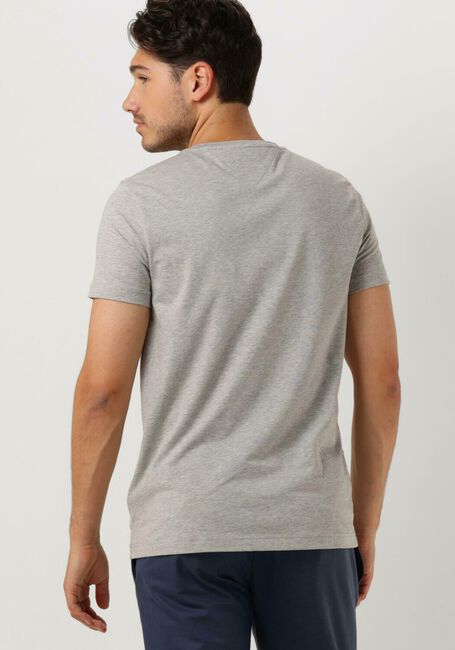 Grijze TOMMY HILFIGER T-shirt CORE STRETCH SLIM C-NECK - large