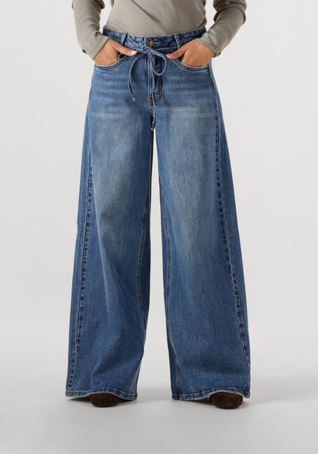 Blauwe MY ESSENTIAL WARDROBE Wide jeans MWKARO 144 MID X-WIDE - large