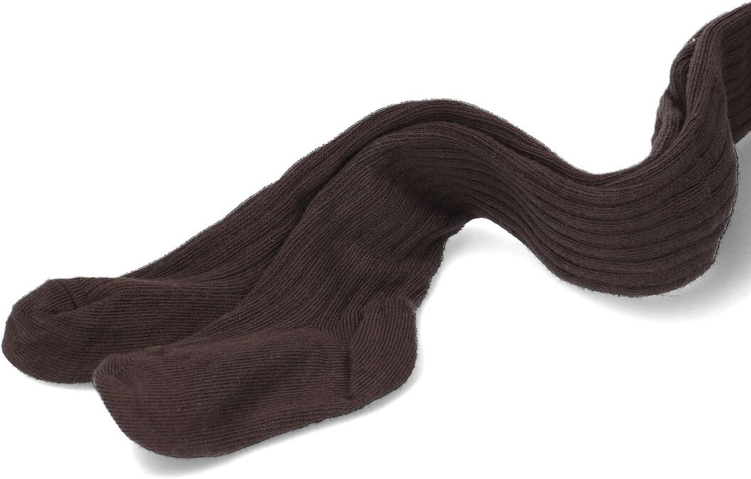 MP DENMARK Meisjes Beenmode Cotton Rib Tights Bruin