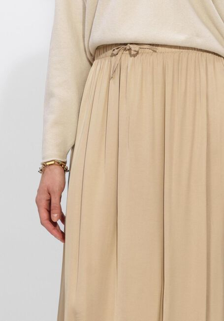 Beige PENN & INK Maxirok SKIRT - large