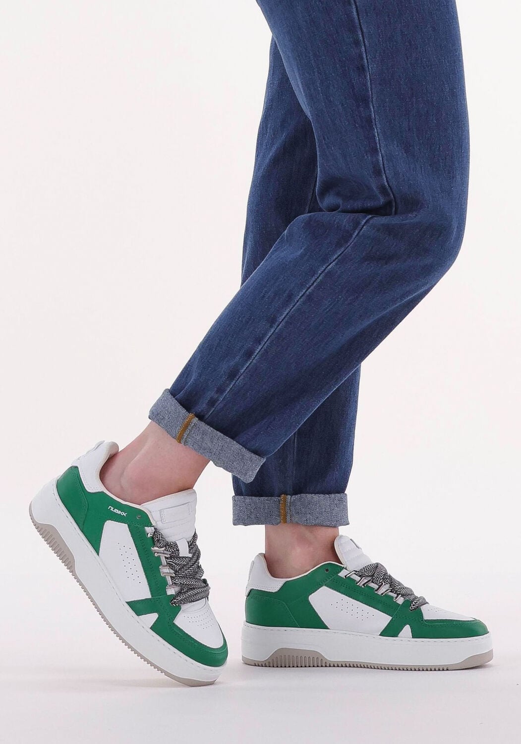 Groene NUBIKK Lage sneakers BASKET BUXTON | Omoda