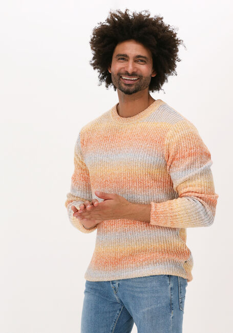 Multi SCOTCH & SODA Trui CREW NECK GRADIENT SWEATER - large