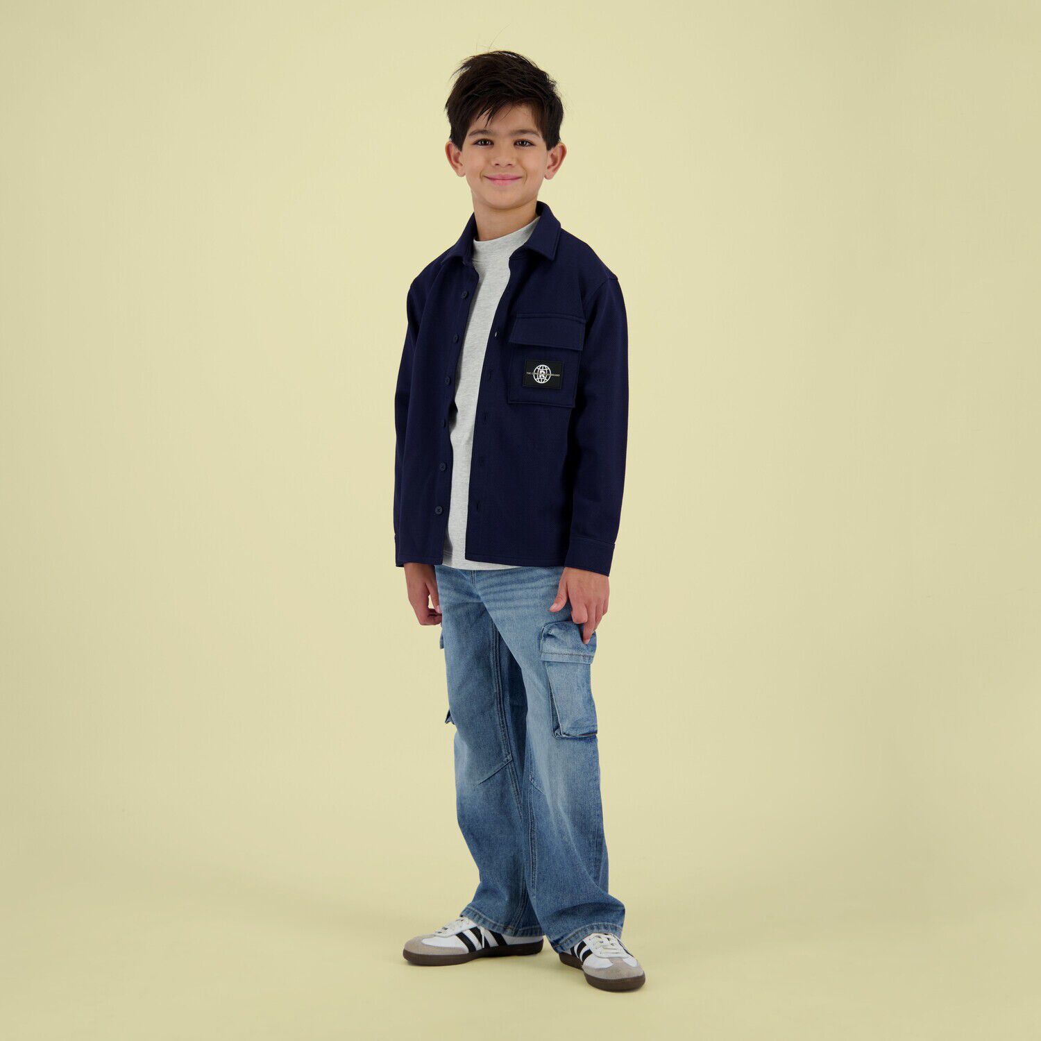 Donkerblauwe RAIZZED Overhemd LEXTON - large