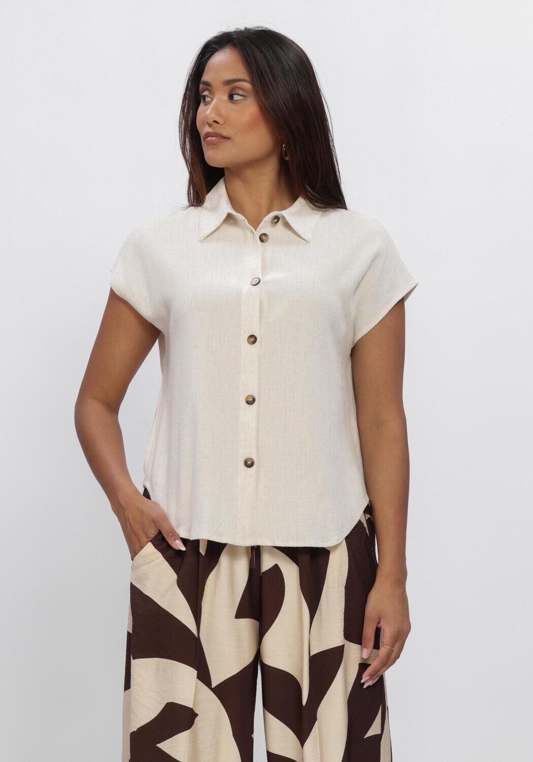 Beige GRACE & MILA Top SS2617005 - large