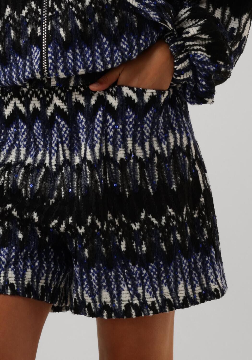 AMAYA AMSTERDAM Dames Broeken Tessy Short Blauw