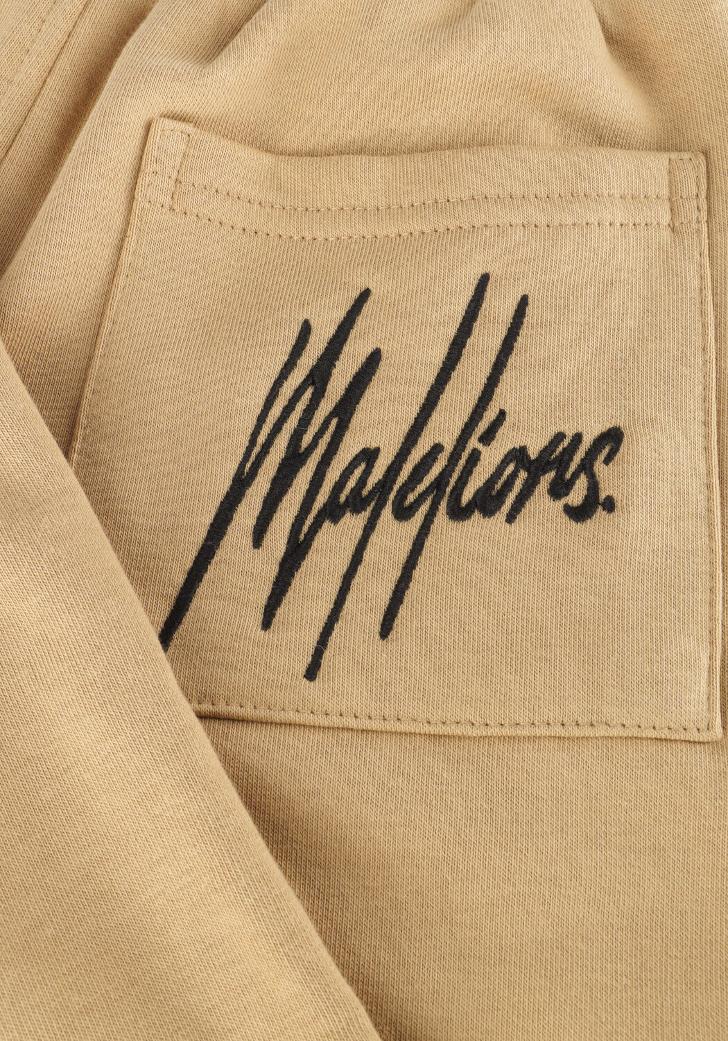 Beige MALELIONS Cargobroeken CARGO SWEATPANTS - large