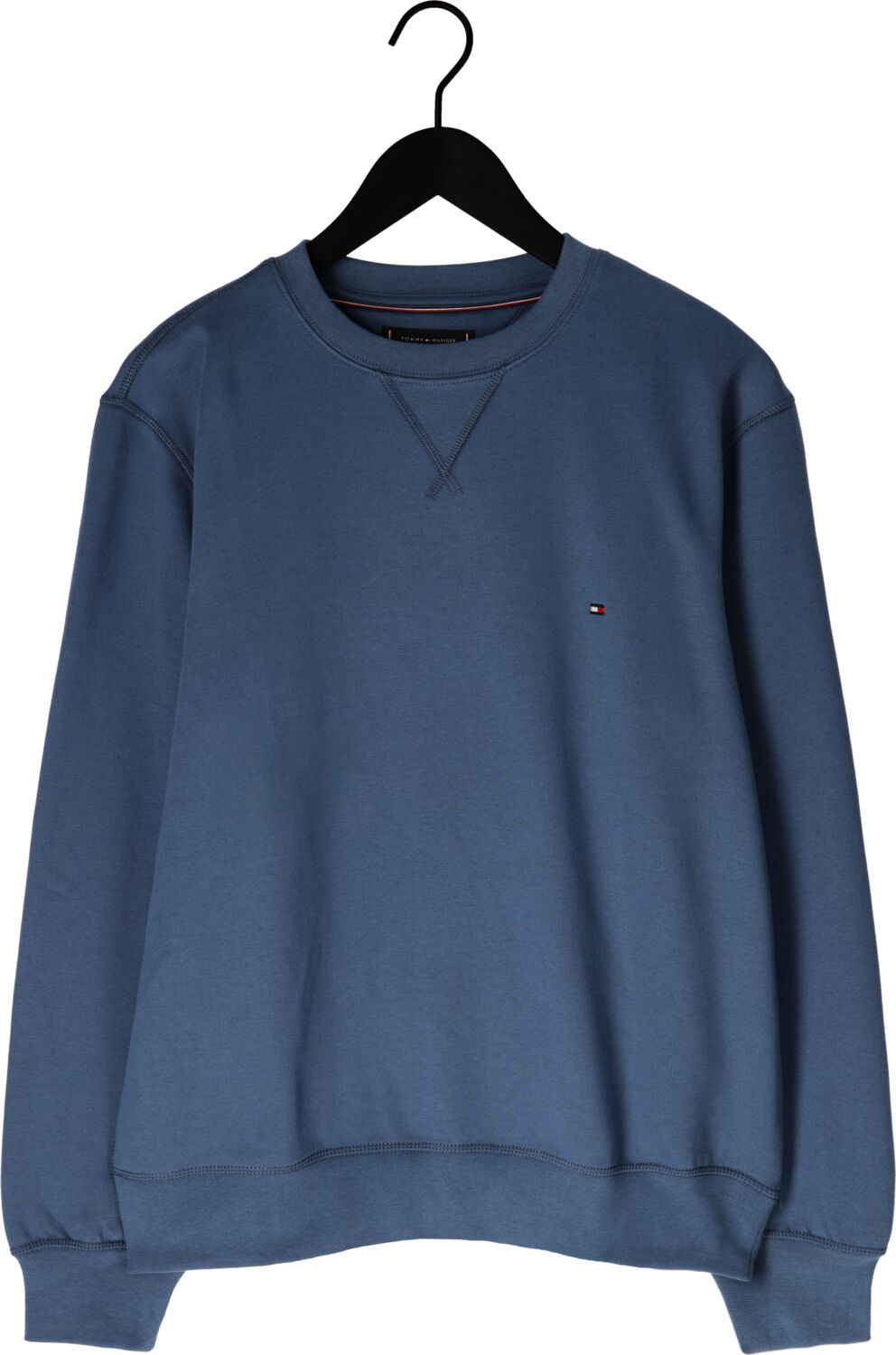 TOMMY HILFIGER Heren Truien & Vesten Ess Seasonal Fleece Crewneck Blauw