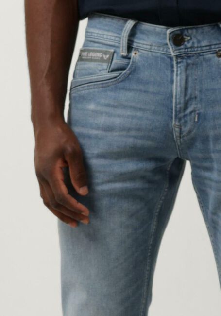 Lichtblauwe PME LEGEND Slim fit jeans SKYRAK PURE LIGHT BLUE - large