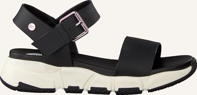 Zwarte GIOSEPPO Platte sandalen KATIHAR Zwarte GIOSEPPO Platte sandalen KATIHAR - large