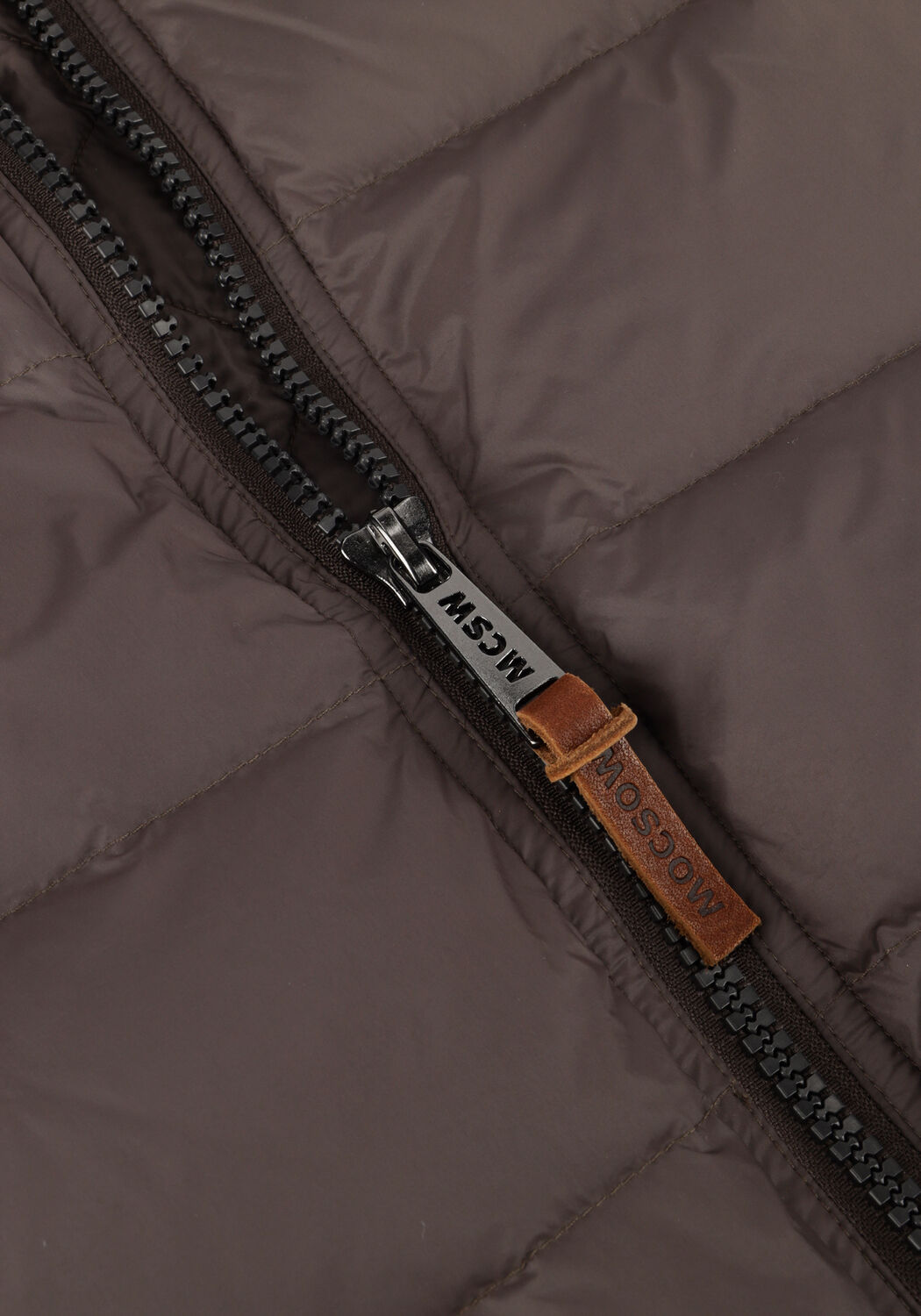 Taupe MOSCOW Gewatteerde jas 12-08 BRANDY - large