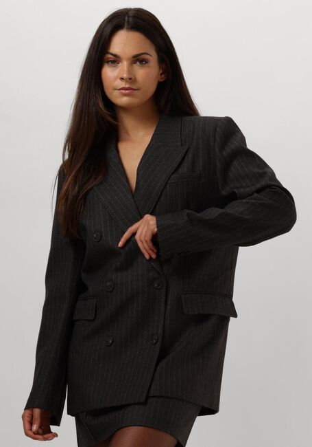 Zwarte AAIKO Blazer HEIDY PINSTRIPE VIS 548 - large