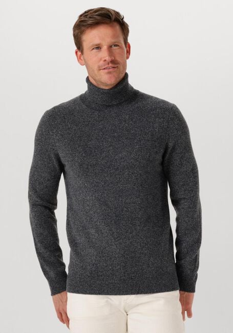 Donkergrijze PROFUOMO Coltrui PULLOVER ROLL NECK WOOL BLEND - large