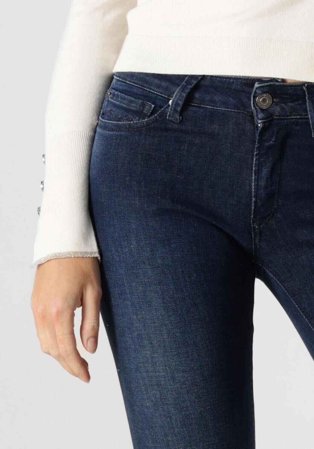 REPLAY Dames Jeans New Luz Pants Donkerblauw