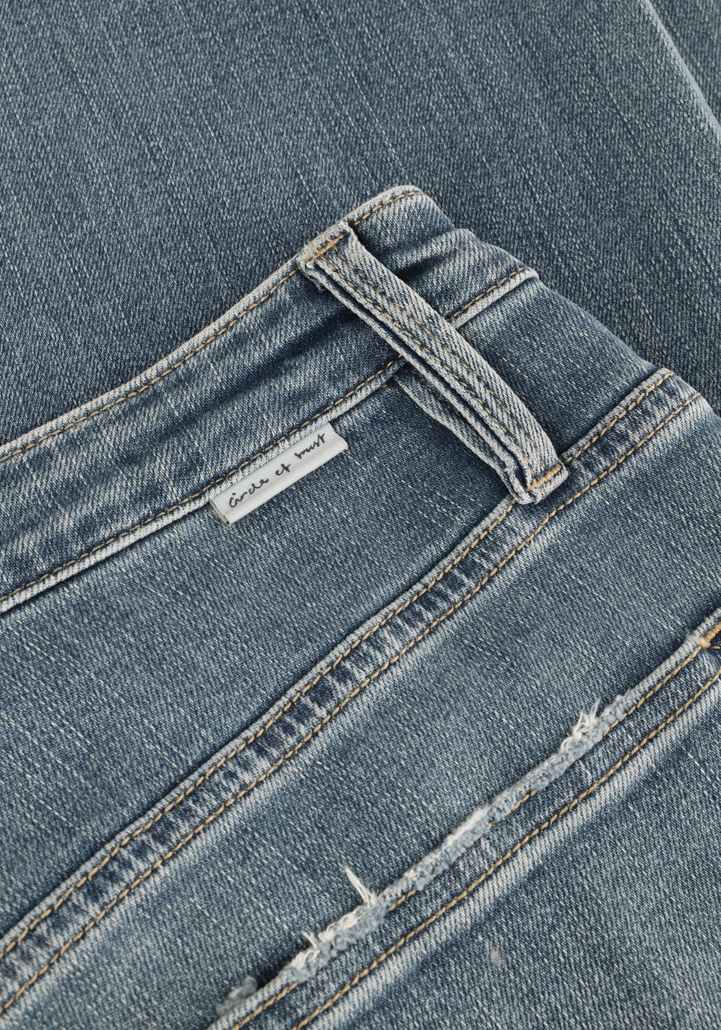 Blauwe CIRCLE OF TRUST Wide jeans MARLOW DNM - large