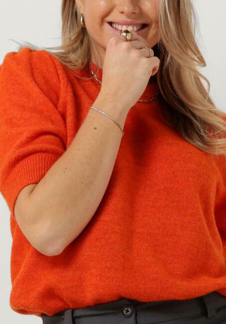 Oranje MODSTRÖM Trui RHONDAMD O-NECK - large