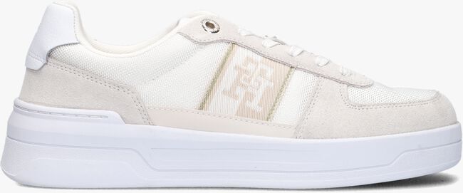 Witte TOMMY HILFIGER Lage sneakers BASKET WITH WEBBING - large