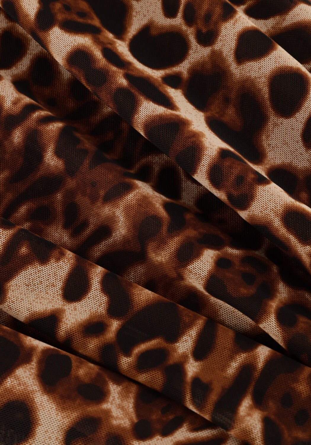 Bruine YDENCE Midi jurk DRESS JOYCE - large